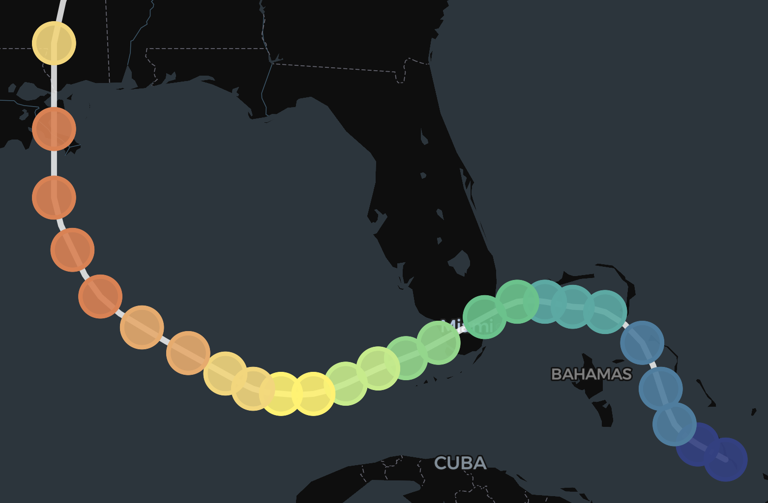 ICoM RAFT Hurricane Projections Dataset